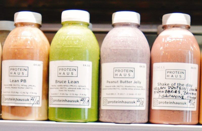 Lunch at Protein Haus (Lomax Chelsea), London